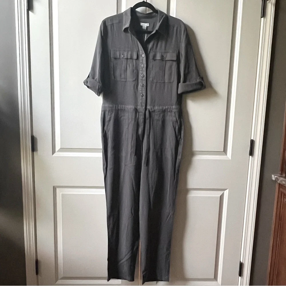 NWT Sundance All Roads Jumpsuit Graphite size medium - Picture 8 of 14